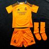 レアルマドリード　24　アウェイ　半袖　ミニキット/ジュニアユニフォーム・パンツ・ソックスセット　ADIDAS　2024シーズン