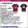 ＜オフィシャル＞ACミラン25ホーム用シート