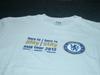 チェルシー　アジアツアー2013　Tシャツ　半袖　チームオフィシャル　ホワイト|その他オフィシャルプロダクト|完売モデル（次回入荷未定）