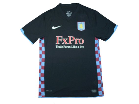 アストンビラ 10 アウェイ 半袖 ユニフォーム NIKE ＜2010シーズン