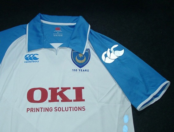 ポーツマス 08 アウェイ Canterbury 半袖 ユニフォーム ＜2008シーズン