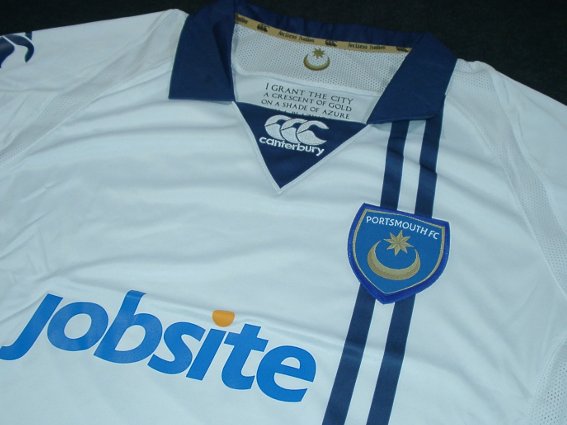 ポーツマス 09 アウェイ Canterbury 半袖 ユニフォーム ＜2009シーズン