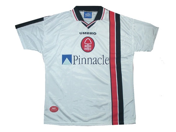 ノッティンガムフォレスト 99 アウェイ 半袖 ユニフォーム UMBRO