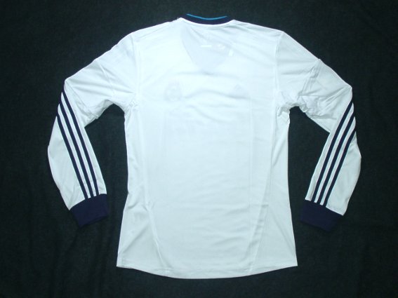 2012シーズン レアル・マドリードのアウェイ長袖ユニフォーム 2012