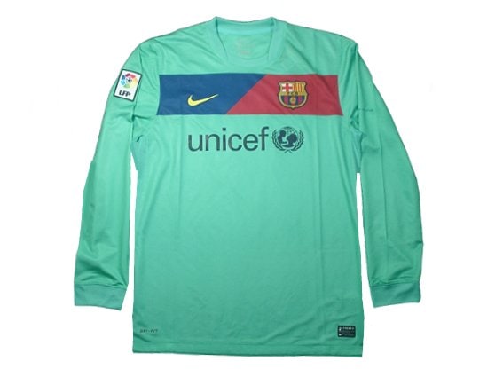 バルセロナ 10 アウェイ 長袖 ユニフォーム NIKE ＜2010シーズン