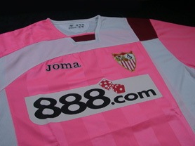 セビージャ　3rdユニフォーム　JOMA製　Lサイズ セビージャ 07 3rd 半袖 ユニフォーム JOMA | 完売モデル（次回