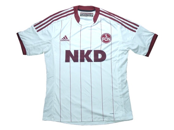 adidas - ドイツ 1.FCニュルンベルク ユニフォーム 2014/15 アウェー用 adidas - ドイツ 1.FCニュルンベルク ユニフォーム 2014/15