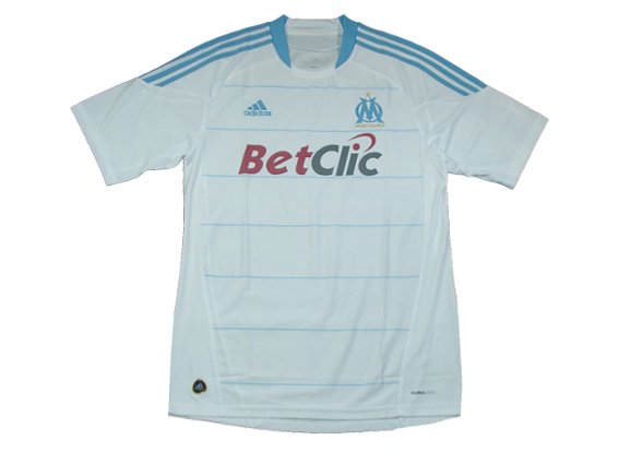 ２０１０シーズン　マルセイユ　ユニフォーム マルセイユ 10 ホーム 半袖 ユニフォーム ADIDAS 2010シーズン | 完売