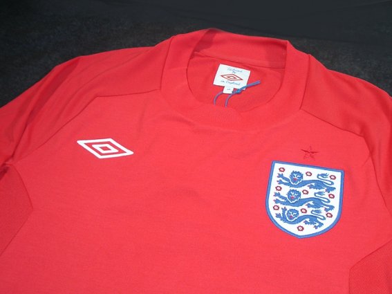イングランド代表 2010 アウェイ 長袖 ユニフォーム UMBRO ワールド