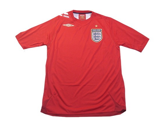 イングランド代表 06 アウェイ 半袖 ユニフォーム UMBRO | 完売モデル