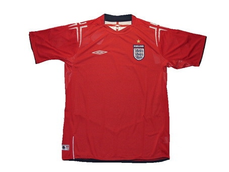 イングランド代表 04 アウェイ 半袖 ユニフォーム UMBRO | 完売モデル