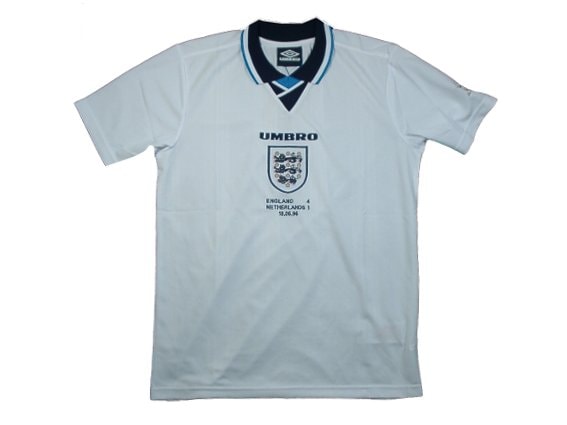 イングランド代表1996ホーム 半袖 ユニフォーム UMBRO ＜記念