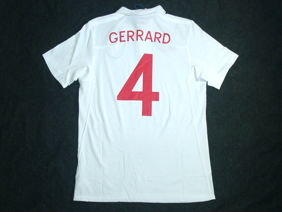 イングランド代表 09 ホーム 半袖 ユニフォーム UMBRO＜ワールドカップ