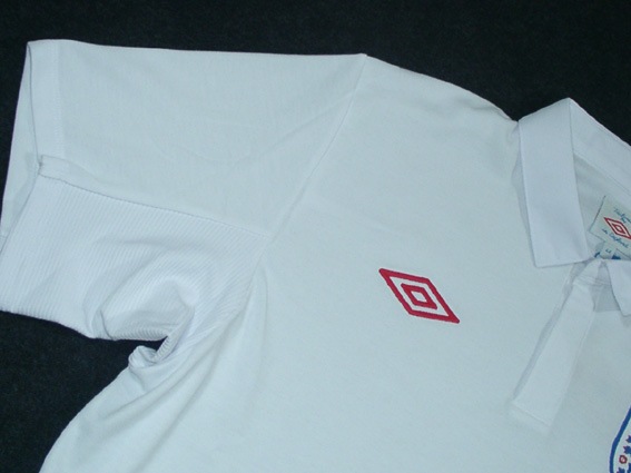 イングランド代表 09 ホーム 半袖 ユニフォーム UMBRO＜ワールドカップ