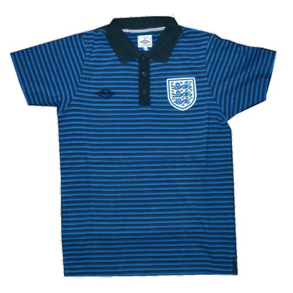 イングランド代表 ギャラクシーストライプ ポロシャツ 半袖 UMBRO