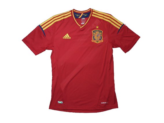 スペイン代表 12 ホーム 半袖 ユニフォーム ADIDAS ユーロ2012 | 完売