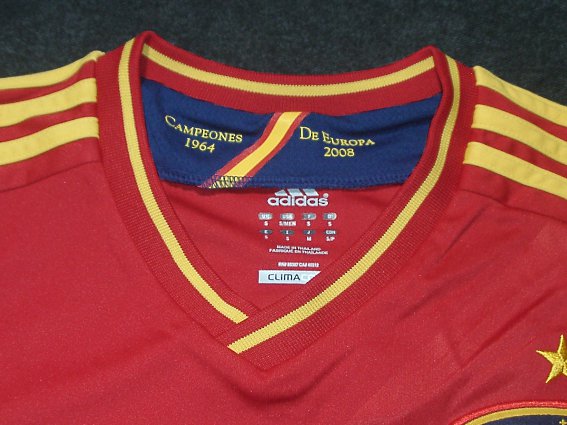 スペイン代表 12 ホーム 半袖 ユニフォーム ADIDAS ユーロ2012 | 完売