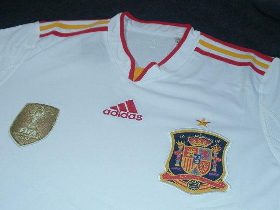 スペイン代表 11 アウェイ 半袖 ユニフォーム ADIDAS ＜優勝記念
