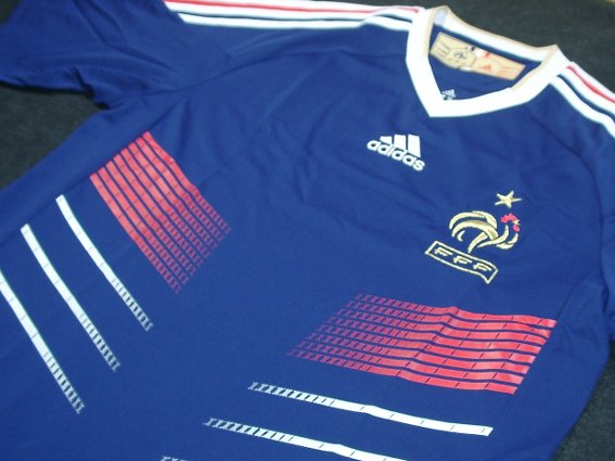 フランス代表 2010 ホーム 半袖 ユニフォーム ADIDAS ワールド