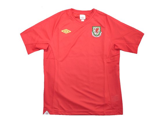 ウェールズ代表 2010 ホーム 半袖 ユニフォーム UMBRO | 完売モデル