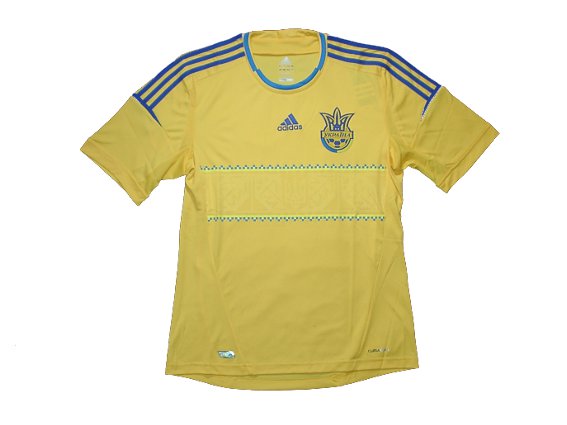 新品 代表2012 ユニフォームL黄色EUROサッカー希少 ウクライナ代表 12 ホーム 半袖 ユニフォーム ADIDAS ユーロ2012