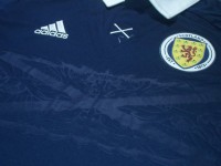 スコットランド代表　12　ホーム　半袖　ユニフォーム　ADIDAS+ダレン・フレッチャー7（オフィシャルシート）|欧州各国代表|完売モデル（次回入荷未定）