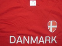 デンマーク代表　チームオフィシャルTシャツ　半袖　＜ユーロ2012＞|その他オフィシャルプロダクト|完売モデル（次回入荷未定）