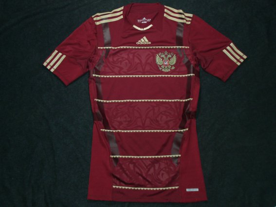ロシア代表 2010 ホーム・オーセンティックTECHFIT 半袖 ユニフォーム