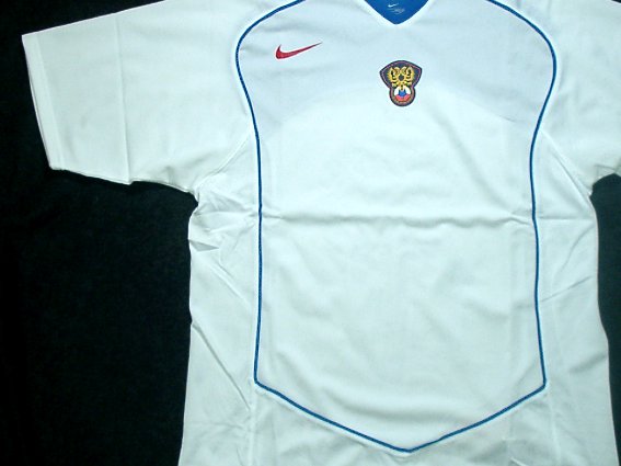 ロシア代表 04 ホーム 半袖 ユニフォーム NIKE ユーロ2004
