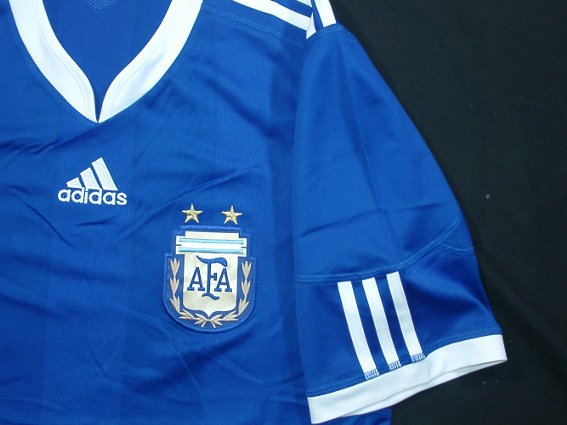 アルゼンチン代表 2010 アウェイ 半袖 ユニフォーム ADIDAS