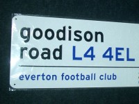 エバートン　チームオフィシャル　メタルストリートサイン　ラージサイズ40cm×18cm　【他商品同梱OK・送料無料商品】|その他グッズ|グッズ類は2点以上でALL10%引き！