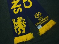 チェルシー　UEFAチャンピオンズリーグコメモレイティブジャガードスカーフ　【他商品同梱OK・送料無料商品】|その他オフィシャルプロダクト|完売モデル（次回入荷未定）