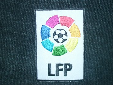 オフィシャルパッチ＞リーガエスパニョーラLFPパッチ 刺繍タイプ