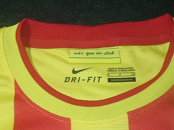 バルセロナ 13 アウェイ 半袖 ユニフォーム NIKE 2013シーズン
