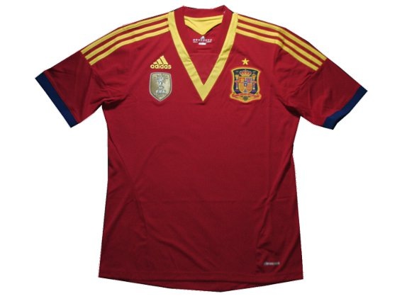 【W杯初優勝モデル】スペイン代表 2011 ユニフォーム W杯優勝パッチ付 M スペイン代表 13 ホーム 半袖 ユニフォーム ADIDAS コンフェデ杯/W杯