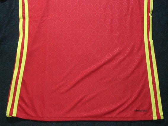 スペイン代表 16 ホーム 半袖 ユニフォーム Adidas ユーロ16 欧州各国代表 商品一覧 チーム名は50音順 スペイン代表 ユニフォーム 正規品サッカーショップ バルボラフットボール ユニフォーム マーキング サッカーグッズ