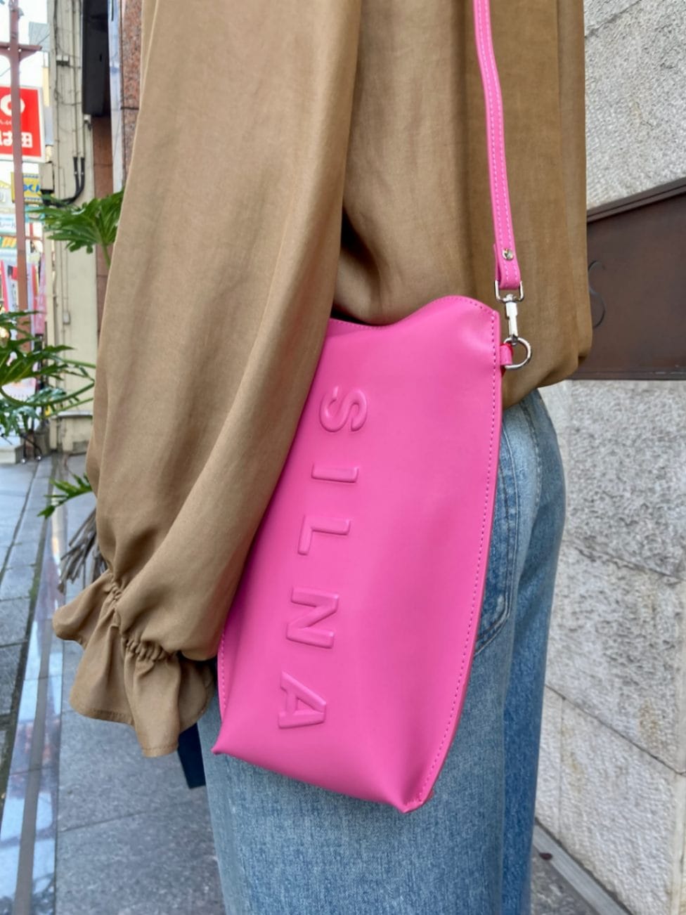 SILNA　MINACOLO　マルチケース　サコシュ　BLACK/SILVER/GOLD/PINK　SZ1501 - MULTI CASE　シルナ　ミナコロ