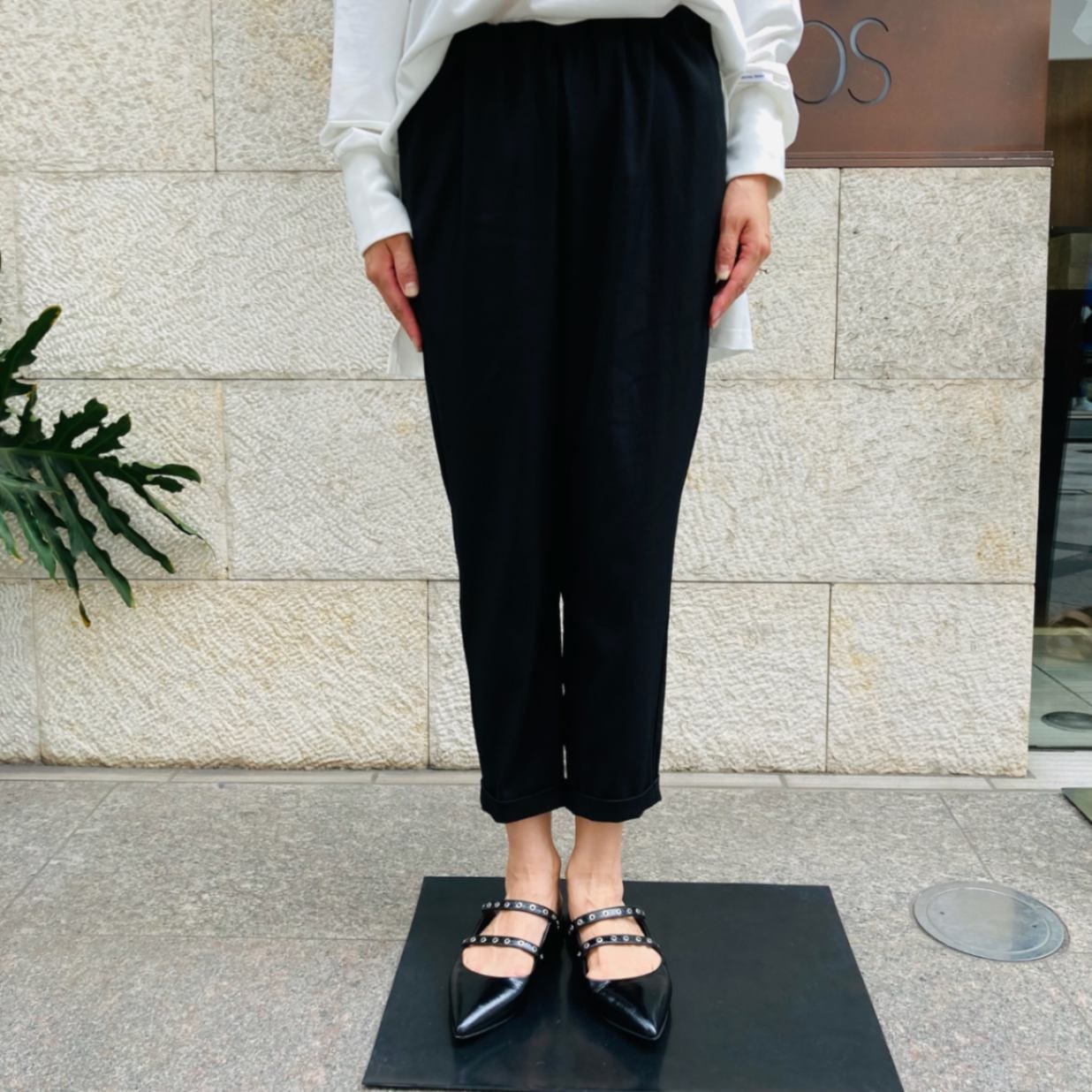 MARECHAL TERRE マルシャルテル 新定番 テーパードパンツ BEIGE／GREY