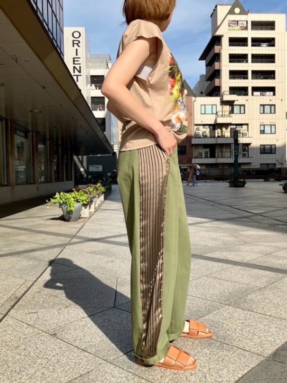 Side Line Jersey Straight Pants