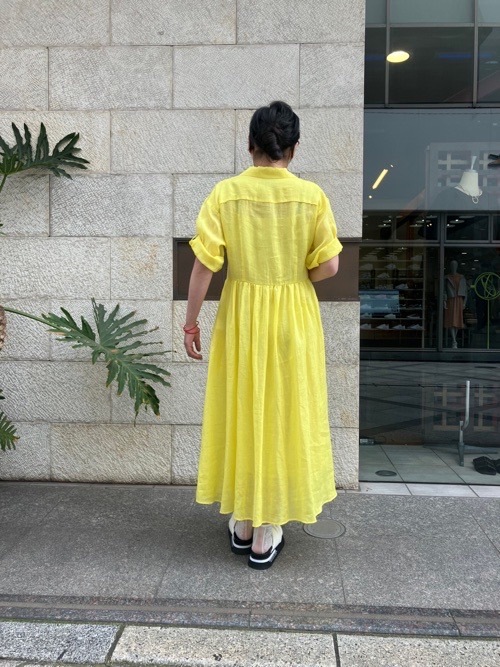 BEATING HEART ビーティングハート 半袖 開襟 シャツワンピース