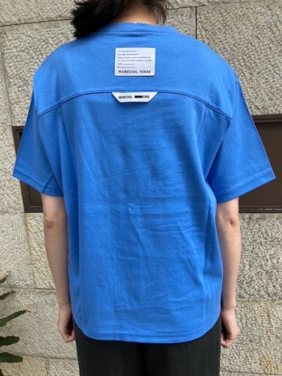 MARECHAL TERRE マルシャルテル タグ トップス WHITE/RED/BLUE