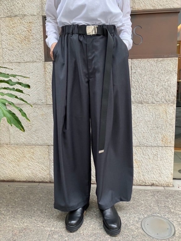 Ｍ53　エムゴーサン　ショベル ベルテッド パンツ　BLACK　MP-015A