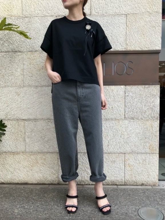 woadblue  ウォ－ドブルー　サルエルパンツ　WB25107　GRAY