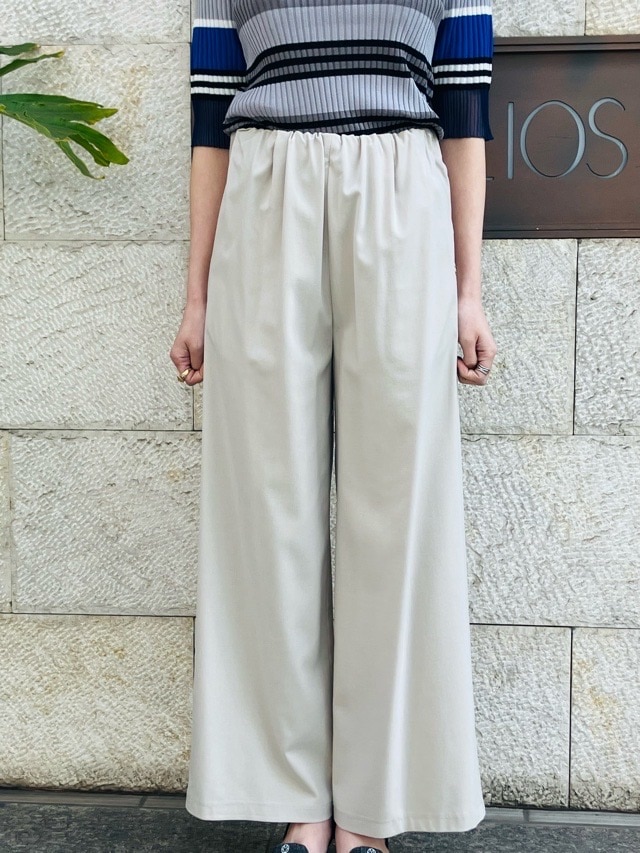 MARECHAL　TERRE　ZMT251PT037　マルシャルテル　定番ワイドパンツ　BLACK / GRAY / LIGHT BEIGE / KHAKI