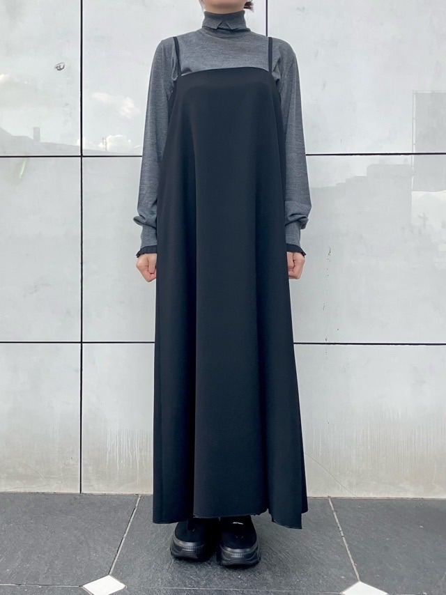 M53 エムゴーサン サルティ ドレス ワンピース  MO-010  BLACK