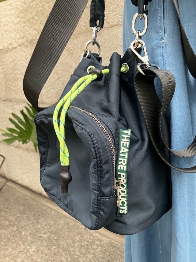 THEATEREPRODUCTS 　2way ナイロンツイル ショルダーバッグ　CL250804　NAVY　GRAY　シアタープロダクツ