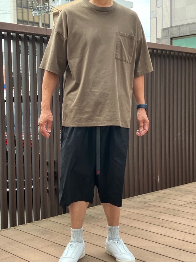 White Mountaineering 　ホワイトマウンテニアリング　WM×GRAMICCI　ワイドイージショ－トパンツ WM2571406  BLACK