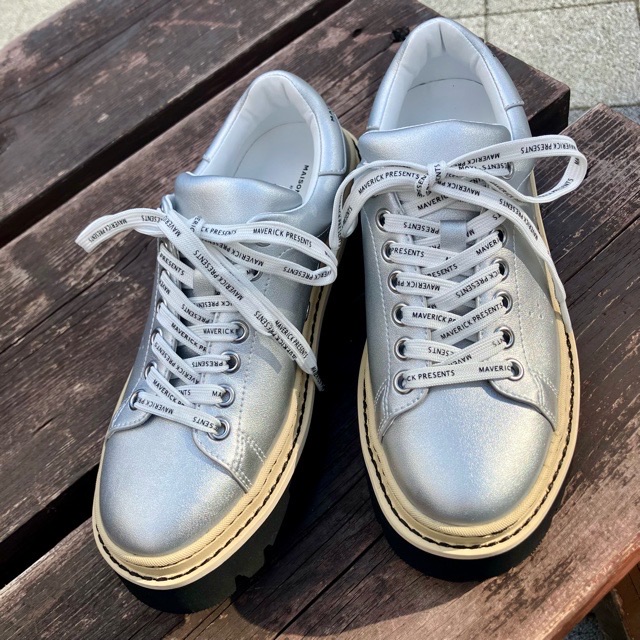 MAISON MAVERICK PRESENTS　メゾンマヴェリックプレゼンツ　プラットフォーム シューズ   SILVER　MS2469