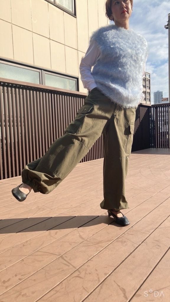 M53　フランス軍 F-2 カ－ゴパンツ　MP-050　エムゴーサン　KHAKI / PINK