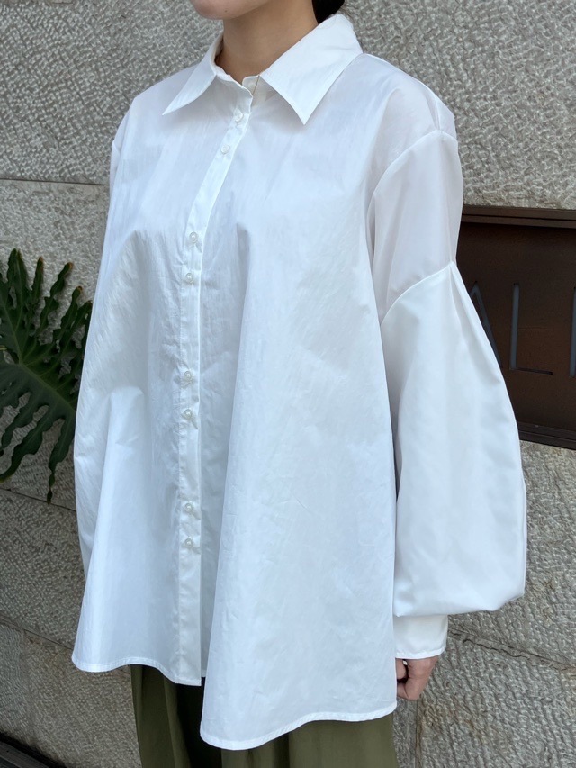 MARECHAL TERRE 　ZMT26BL755ドロップショルダーブラウス  WHITE(001) 　マルシャルテル